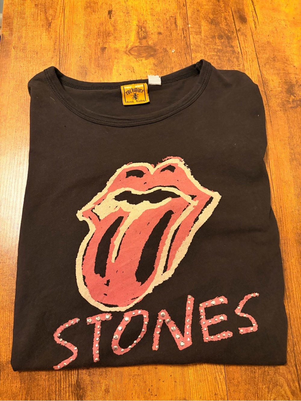 Original Authentic Rockware Rolling Studded Sones Top